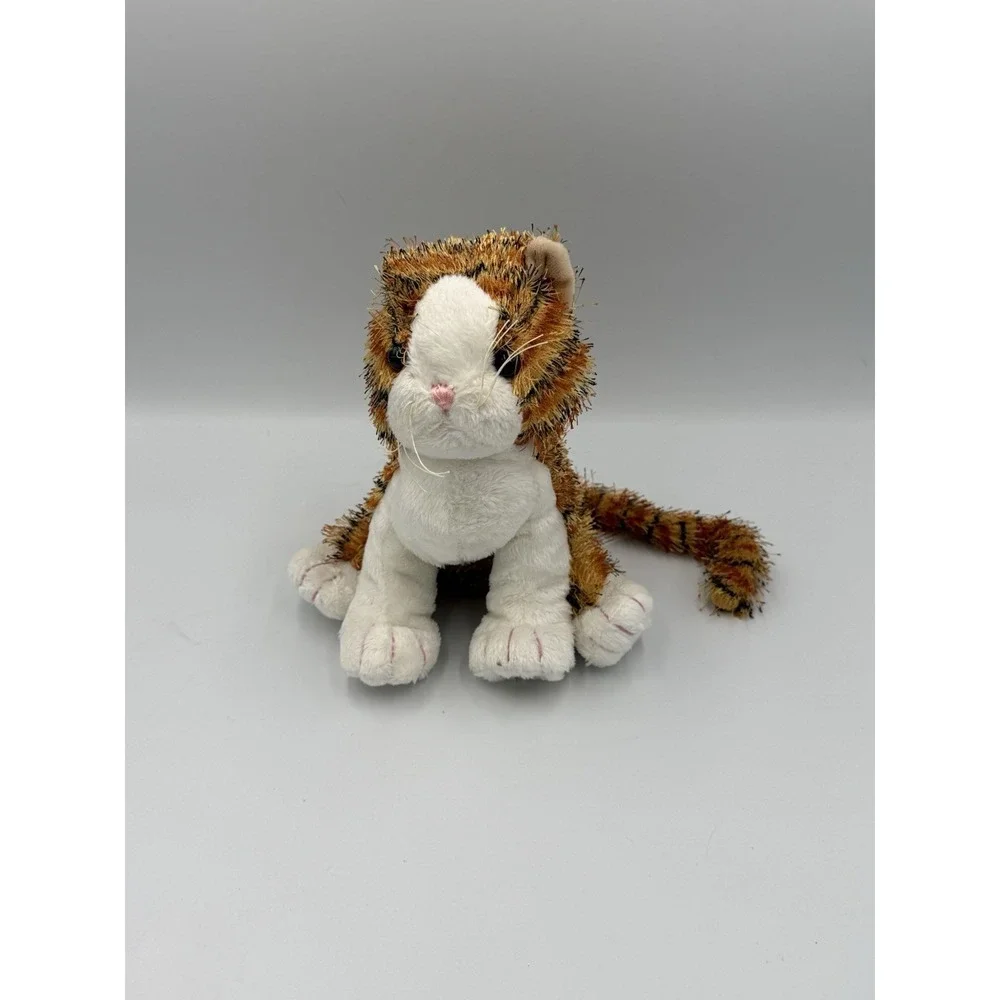 Ganz Webkinz Lil'Kinz Striped Alley Cat Plush Tiger Kitty Stuffed Animal no code
